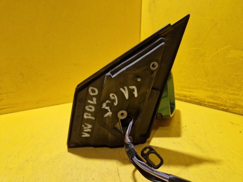 PRAVÉ ZRCÁTKO VW POLO IV (9N, 9A) , ZELENÉ, ELEKTRICKÉ - 20659