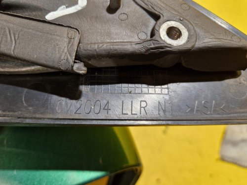 PRAVÉ ZRCÁTKO VW POLO IV (9N, 9A) , ZELENÉ, ELEKTRICKÉ - 20659