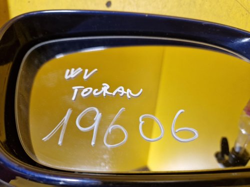 PRAVÉ ZRCÁTKO VW TOURAN I (1T1, 1T2), MODRÉ, ELEKTRICKÉ - 19606