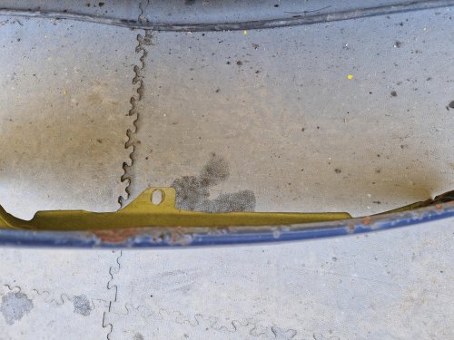 PRAVÝ PŘEDNÍ BLATNÍK OPEL ASTRA G, MODRÝ - 17670