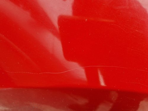 PRAVÝ PŘEDNÍ BLATNÍK RENAULT CLIO III, FACELIFT, ČERVENÁ 727 - 18904