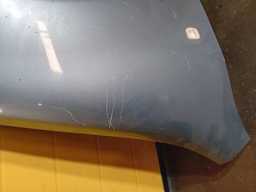 PRAVÝ PŘEDNÍ BLATNÍK ŠKODA FABIA I 1 (6Y2), ŠEDÝ 9151 - 17520