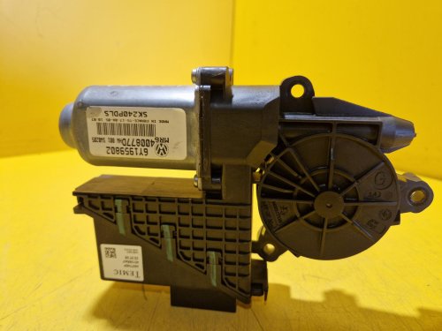 PRAVÝ PŘEDNÍ MOTOREK STAHOVAČKY OKNA 6Y1959802 ŠKODA FABIA I, FABIA II, ROOMSTER / VW POLO IV / SEAT IBIZA III, CORDOBA II - 19704