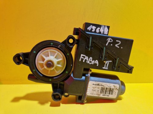 PRAVÝ ZADNÍ MOTOREK STAHOVAČKY OKNA 6Q0959812A ŠKODA FABIA I, FABIA II, ROOMSTER / VW POLO IV / SEAT IBIZA III, CORDOBA II - 15648