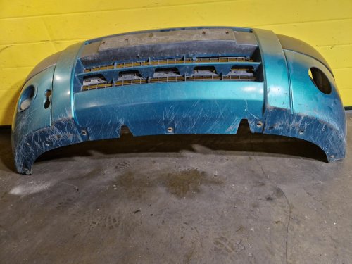 PŘEDNÍ NÁRAZNÍK CITROEN BERLINGO I, ZELENÝ, FACELIFT, S MLHOVKAMI - 20345