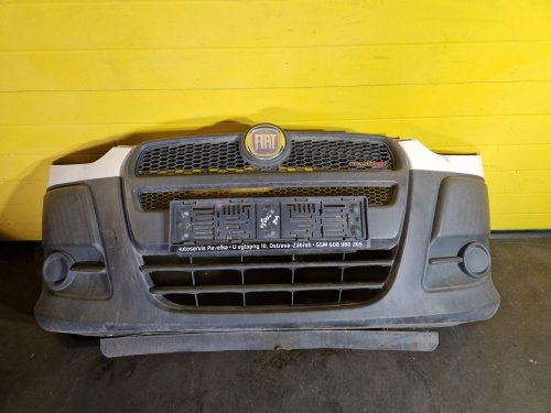 PŘEDNÍ NÁRAZNÍK FIAT DOBLO II (263), BÍLÝ - 18608