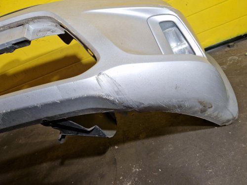 PŘEDNÍ NÁRAZNÍK FORD C-MAX I, STŘÍBRNÝ 03, FACELIFT, S MLHOVKAMI - 20276