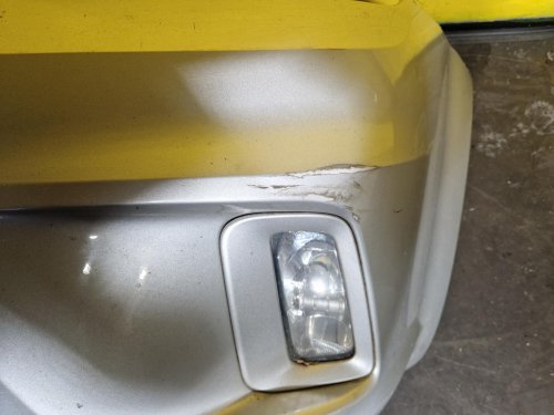 PŘEDNÍ NÁRAZNÍK FORD C-MAX I, STŘÍBRNÝ 03, FACELIFT, S MLHOVKAMI - 20276