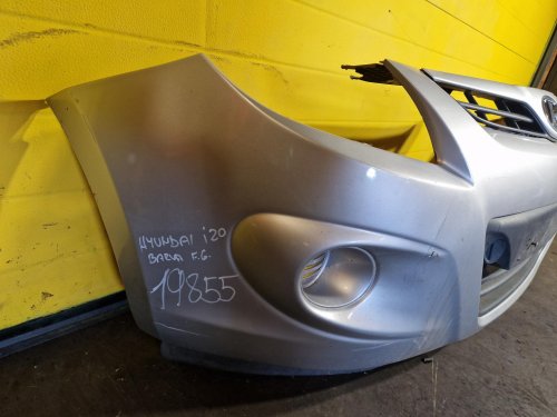 PŘEDNÍ NÁRAZNÍK HYUNDAI I20 I (PB, PBT), STŘÍBRNÝ FG, 5DV., HATCHBACK - 19855