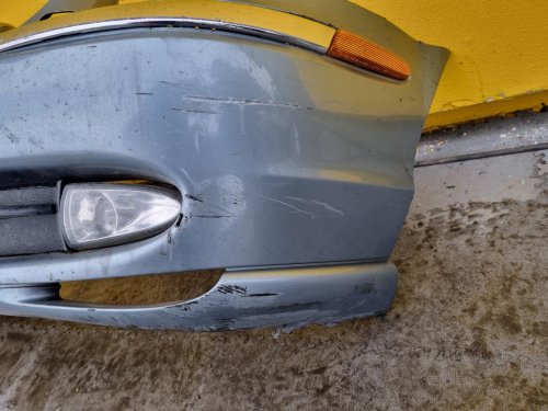 PŘEDNÍ NÁRAZNÍK JAGUAR S-TYPE II (X200), MODRÝ S7U, S MLHOVKAMI, PRO OSTŘIKOVAČE - 16110