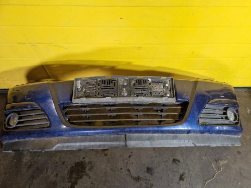 PŘEDNÍ NÁRAZNÍK OPEL ASTRA H, MODRÝ, S MLHOVKAMI, PRO OSTŘIKOVAČE - 20053