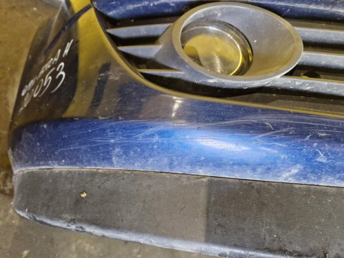 PŘEDNÍ NÁRAZNÍK OPEL ASTRA H, MODRÝ, S MLHOVKAMI, PRO OSTŘIKOVAČE - 20053