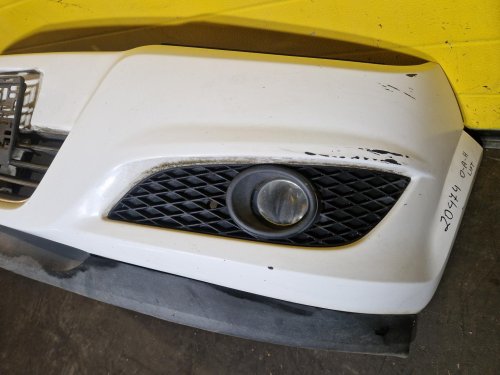 PŘEDNÍ NÁRAZNÍK OPEL ASTRA H, S MLHOVKAMI, BÍLÝ Z474, FACELIFT - 20474