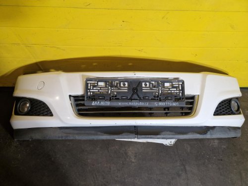 PŘEDNÍ NÁRAZNÍK OPEL ASTRA H, S MLHOVKAMI, BÍLÝ Z474, FACELIFT - 20474