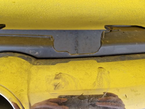 PŘEDNÍ NÁRAZNÍK OPEL CORSA D, ŠEDÝ, S OTVORY PRO MLHOVKY - 16656
