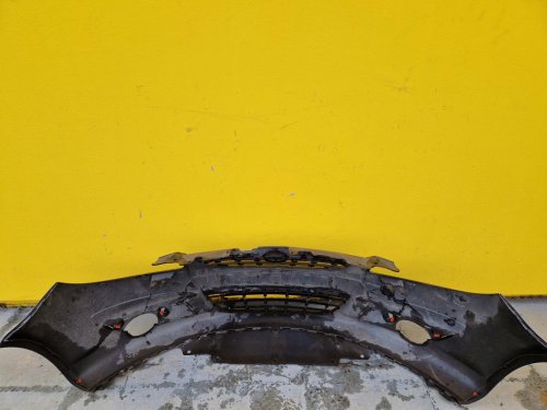 PŘEDNÍ NÁRAZNÍK OPEL CORSA D, ŠEDÝ, S OTVORY PRO MLHOVKY - 16656