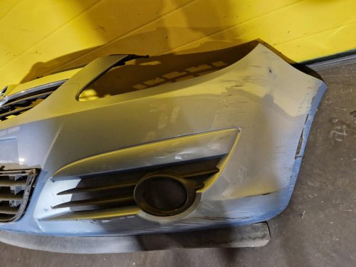 PŘEDNÍ NÁRAZNÍK OPEL CORSA D, MODRÝ, S OTVORY PRO MLHOVKY - 20170