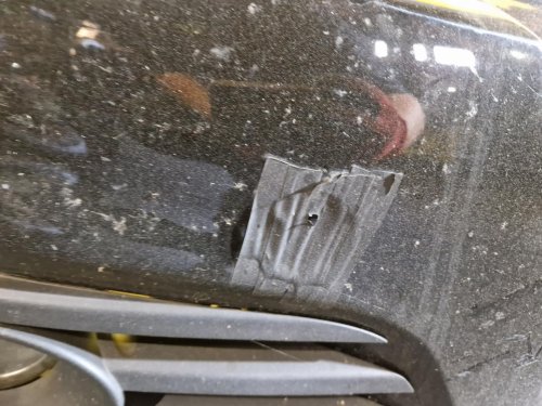 PŘEDNÍ NÁRAZNÍK OPEL VECTRA C, ČERNÝ, FACELIFT, S MLHOVKAMI - 19854