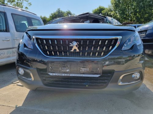 PŘEDNÍ NÁRAZNÍK PEUGEOT 2008 I (CU), FACELIFT, ČERNÝ KTV - 19480