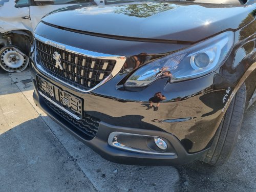 PŘEDNÍ NÁRAZNÍK PEUGEOT 2008 I (CU), FACELIFT, ČERNÝ KTV - 19480
