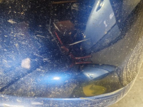 PŘEDNÍ NÁRAZNÍK PEUGEOT 307, MODRÝ, S MLHOVKAMI, FACELIFT - 20054