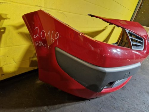 PŘEDNÍ NÁRAZNÍK RENAULT MEGANE II, ČERVENÝ, S MLHOVKAMI - 20169