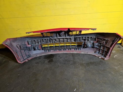 PŘEDNÍ NÁRAZNÍK RENAULT MEGANE II, ČERVENÝ, S MLHOVKAMI - 20169