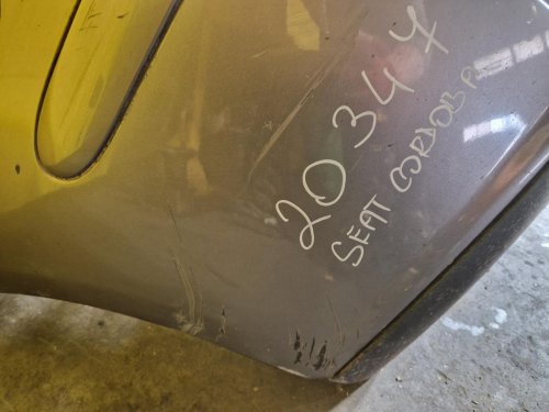 PŘEDNÍ NÁRAZNÍK SEAT CORDOBA II, IBIZA III,  STŘÍBRNÝ, S MLHOVKAMI  - 20347