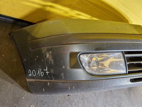 PŘEDNÍ NÁRAZNÍK ŠKODA OCTAVIA II , ŠEDÝ, S MLHOVKAMI - 20167
