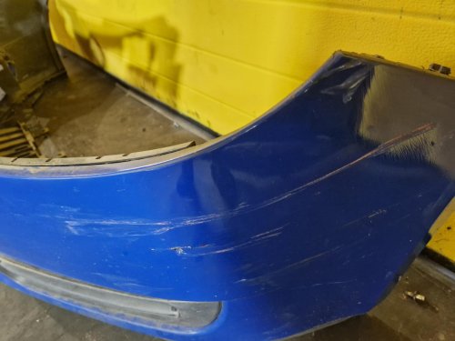 PŘEDNÍ NÁRAZNÍK ŠKODA ROOMSTER (5J7) / FABIA II - MODRÝ 4590 - 19994