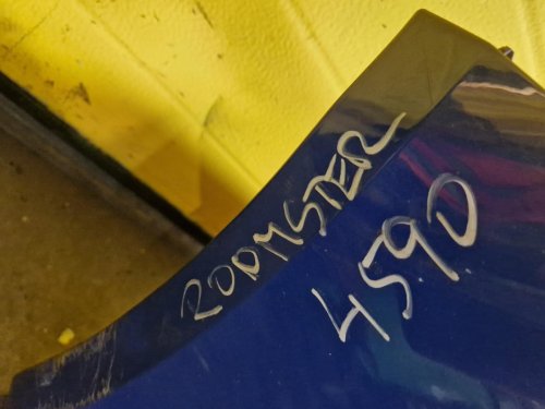 PŘEDNÍ NÁRAZNÍK ŠKODA ROOMSTER (5J7) / FABIA II - MODRÝ 4590 - 19994