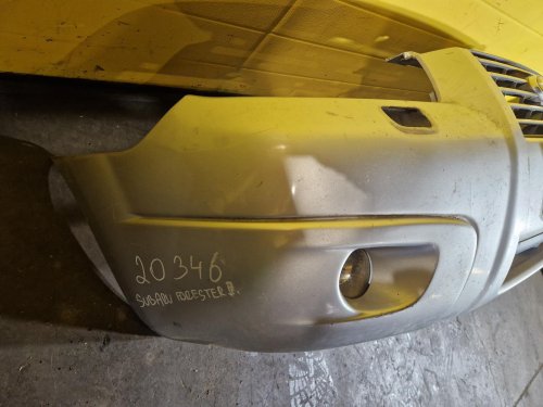 PŘEDNÍ NÁRAZNÍK SUBARU FORESTER II (SG), STŘÍBRNÝ, S MLHOVKAMI, FACELIFT - 20436