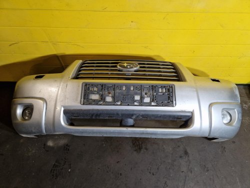 PŘEDNÍ NÁRAZNÍK SUBARU FORESTER II (SG), STŘÍBRNÝ, S MLHOVKAMI, FACELIFT - 20436