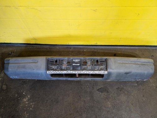 PŘEDNÍ NÁRAZNÍK SUZUKI SAMURAI, ČERNÝ NELAKOVANÝ - 19106