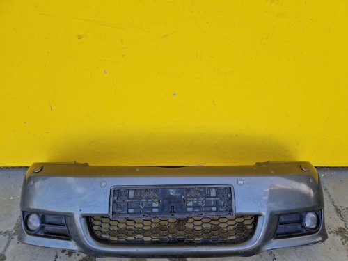 PŘEDNÍ NÁRAZNÍK TOYOTA COROLLA VERSO II, ŠEDÝ, S MLHOVKAMI, SE SENZORY, S OSTŘIKOVAČI - 16641