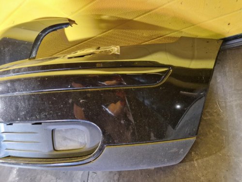 PŘEDNÍ NÁRAZNÍK VOLVO V50 (545), ČERNÝ, S MLHOVKAMI - 19103