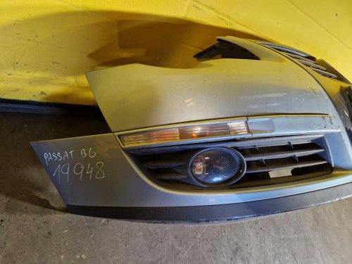 PŘEDNÍ NÁRAZNÍK VW PASSAT B6, MODROSTŘÍBRNÝ, S MLHOVKAMI - 20891