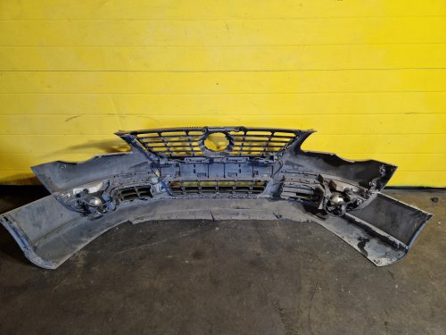 PŘEDNÍ NÁRAZNÍK VW PASSAT B6, MODROSTŘÍBRNÝ, S MLHOVKAMI - 20891