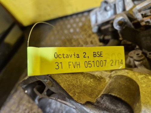 PŘEVODOVKA FVH - ŠKODA OCTAVIA II / VW PASSAT B6, GOLF V, VI, JETTA III, IV / AUDI A3 II / SEAT LEON II, TOLEDO III, ALTEA - 1.6 MPI, FSI - 20637