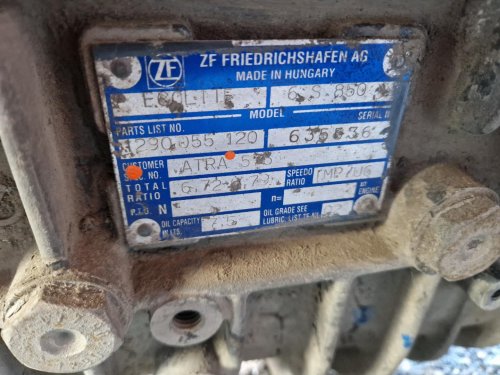 PŘEVODOVKA 6S850 - DAF LF 55 - 21081