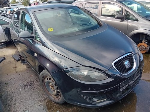 Seat Toledo 1.6 ( BSE ) 75kW r.2007 černá na náhradní díly