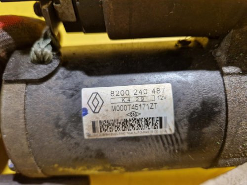 STARTÉR 8200240487 RENAULT KANGOO, DACIA LOGAN, SANDERO  - 1.4 , 1.6 - 18272