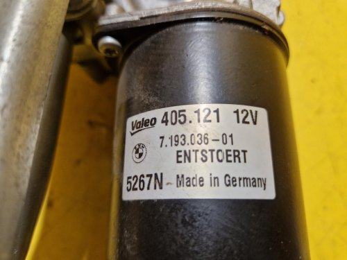 TÁHLA STĚRAČŮ S MOTORKEM - 405121 - BMW 1 (E87) - 18694