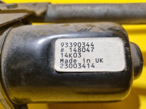 TÁHLA STĚRAČŮ S MOTORKEM - 93390344 - OPEL MERIVA A - 17313