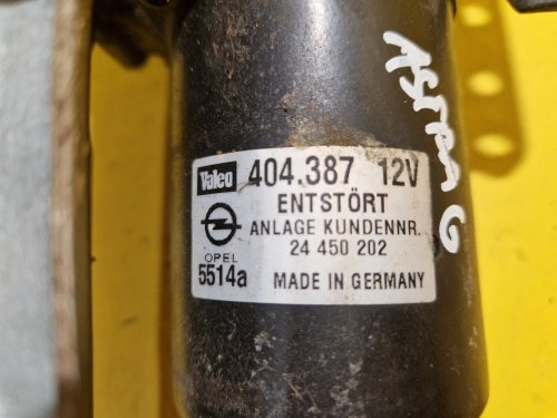 TÁHLA STĚRAČŮ S MOTORKEM 404387 - OPEL ASTRA G - 18147