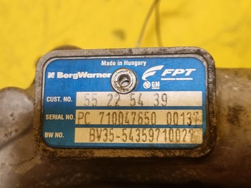 TURBO 55225439  FIAT IDEA, 500, FIORINO III, DOBLO II,.../ LANCIA YPSILON I,.../ OPEL CORSA D,.../ ALFA ROMEO MITO / CHEVROLET AVEO III -1.3, 1.3 D, 1.3 JTD, 1.3 CDTI - 19350