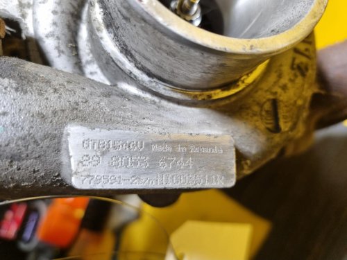 TURBO 8980536744 OPEL ASTRA H,J ZAFIRA B, MERIVA B - 1.7 CDTI - A17DTJ, A17DTR ... - 18407