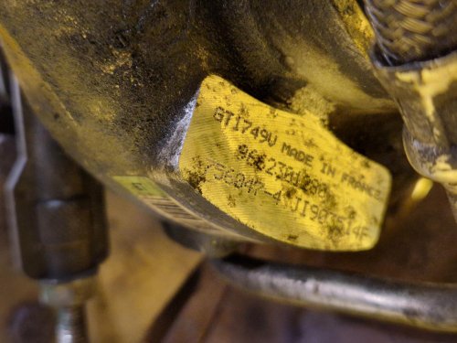 TURBO 9662301280 CITROEN C4, C4 PICASSO, JUMPY II, C5,.../ PEUGEOT 307, 308, 407, 508, 607, 807, EXPERT II - 2.0 HDI - 19271