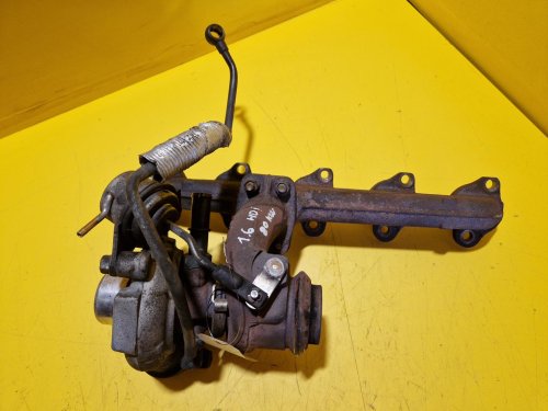 TURBO 9662371080 CITROEN, PEUGEOT, FIAT, FORD - 1.6 HDI, 1.6 JTD, 1.6 TDCI - 55, 66KW - 19163
