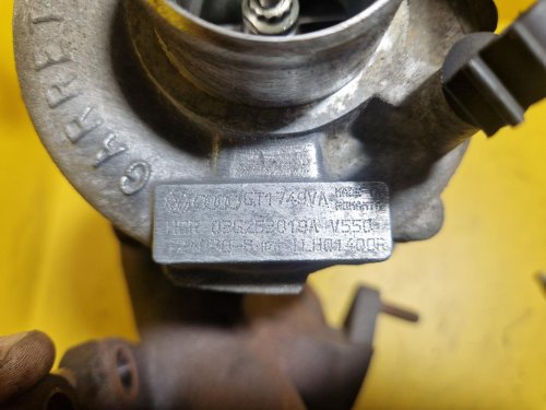 TURBO 03G253019A AUDI, SEAT, ŠKODA, VW - 2.0 TDI : 88 KW, 90 KW, 96 KW, 100 KW, 103 KW - 12877